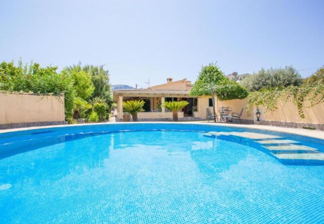 Villa in Pollensa / Pollença - La Sort Llarga: Casa de Campo con Piscina Privada